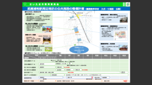 武蔵浦和駅周辺地区の公共施設の整備計画（義務教育学校・スポーツ施設・公園）
